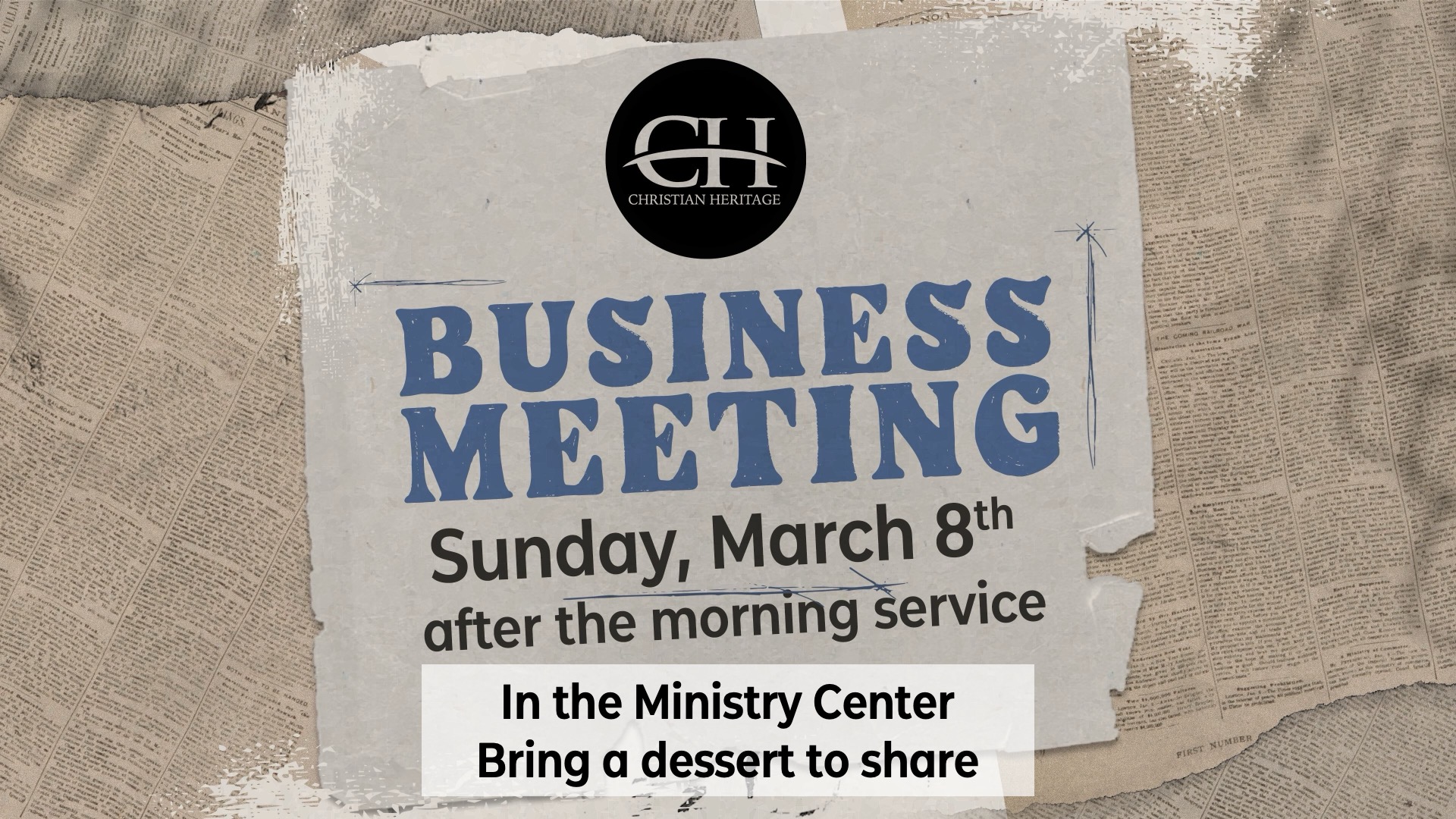 Annual Business Meeting