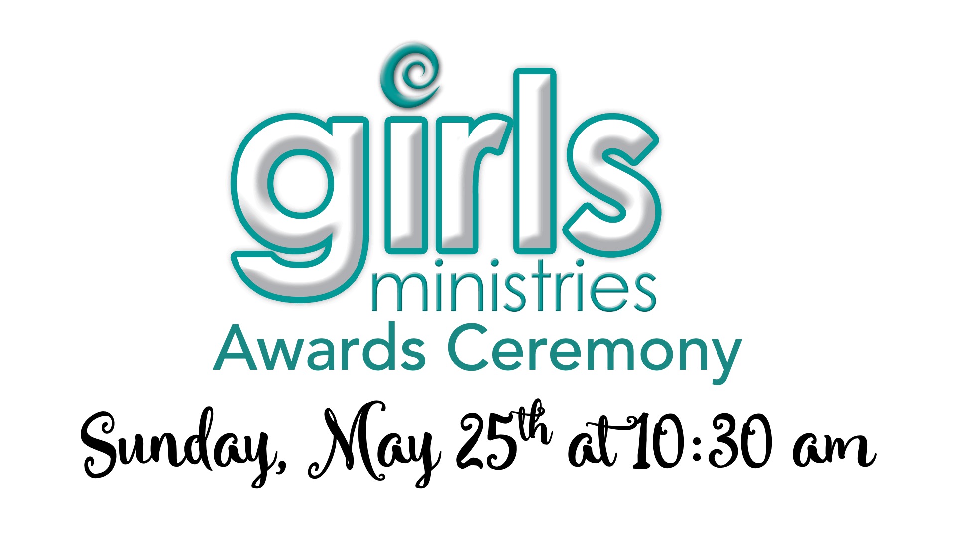 Girls Ministry Awards Ceremony